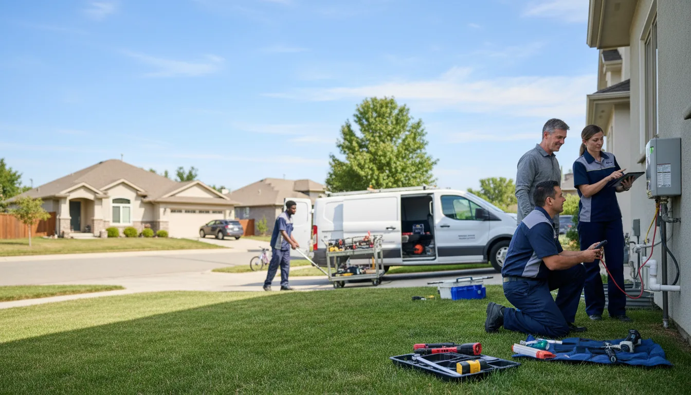 Tankless water heater service in Pitman, PA